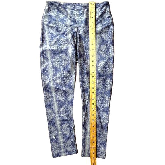 Nux Leggings Women's Small Madrid High Waist Capri Leggings in Indigo NWT - Picture 8 of 11